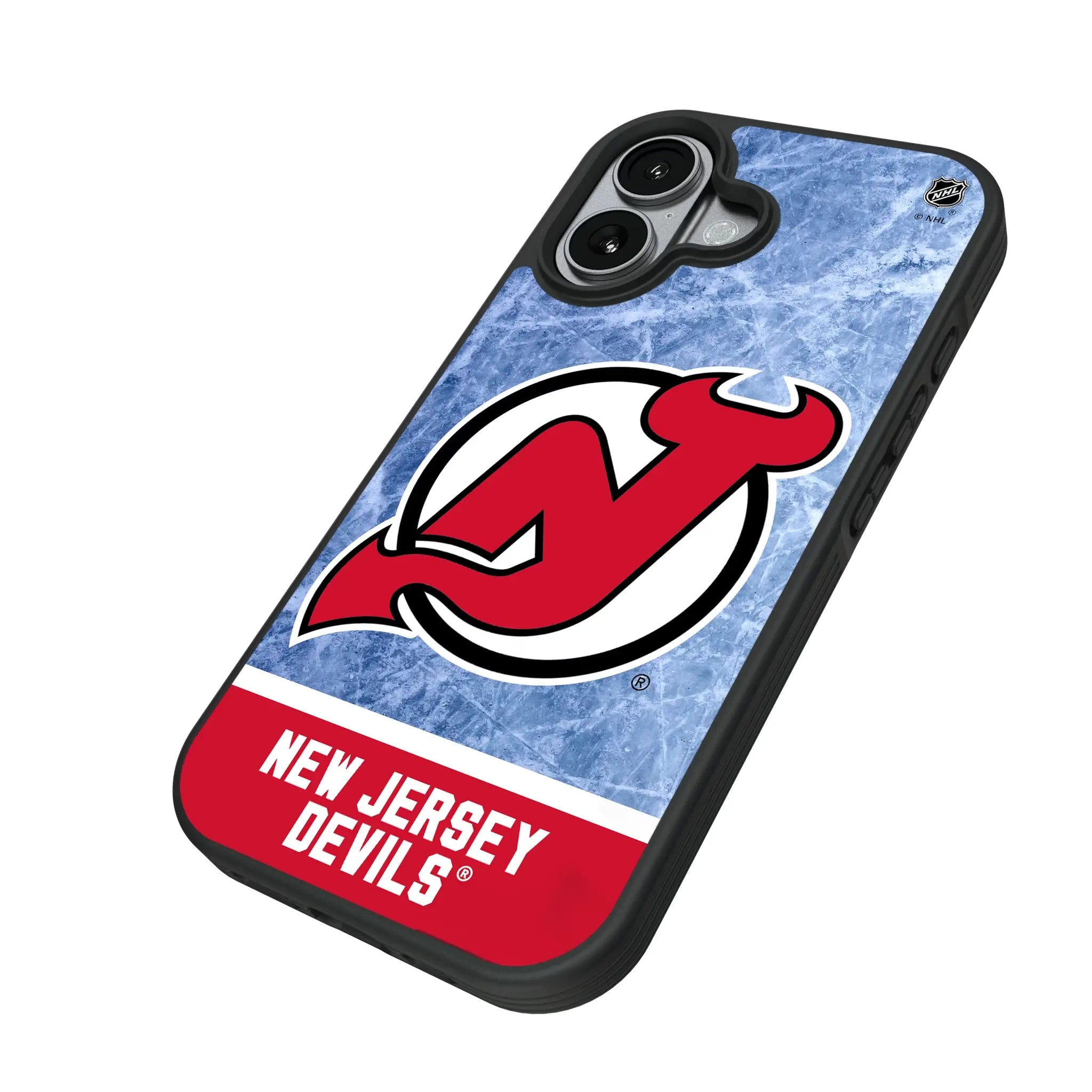 New Jersey Devils Ice Wordmark Bump Phone Case