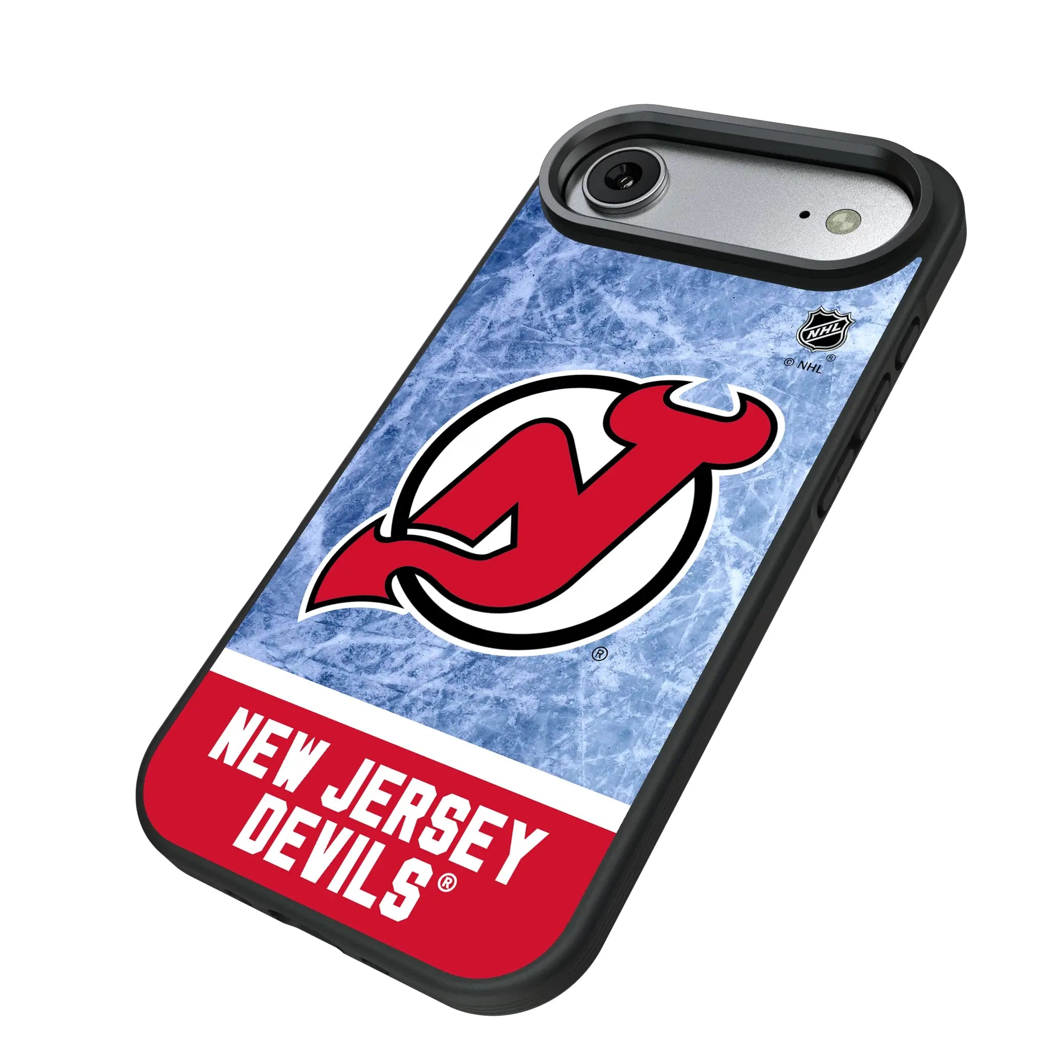 New Jersey Devils Ice Wordmark Bump Phone Case