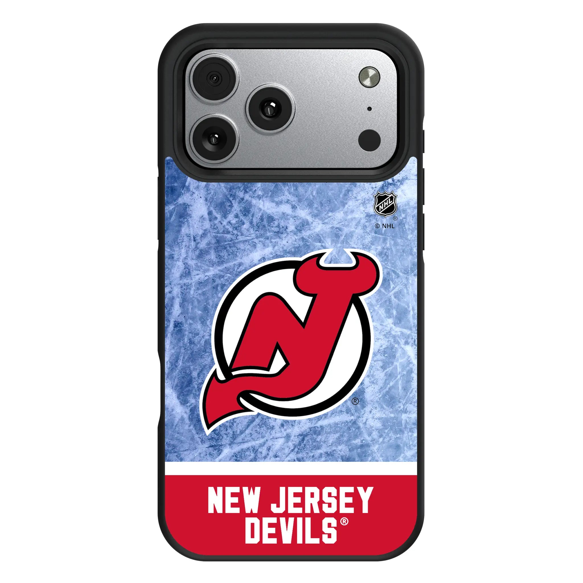 New Jersey Devils Ice Wordmark Bump Phone Case