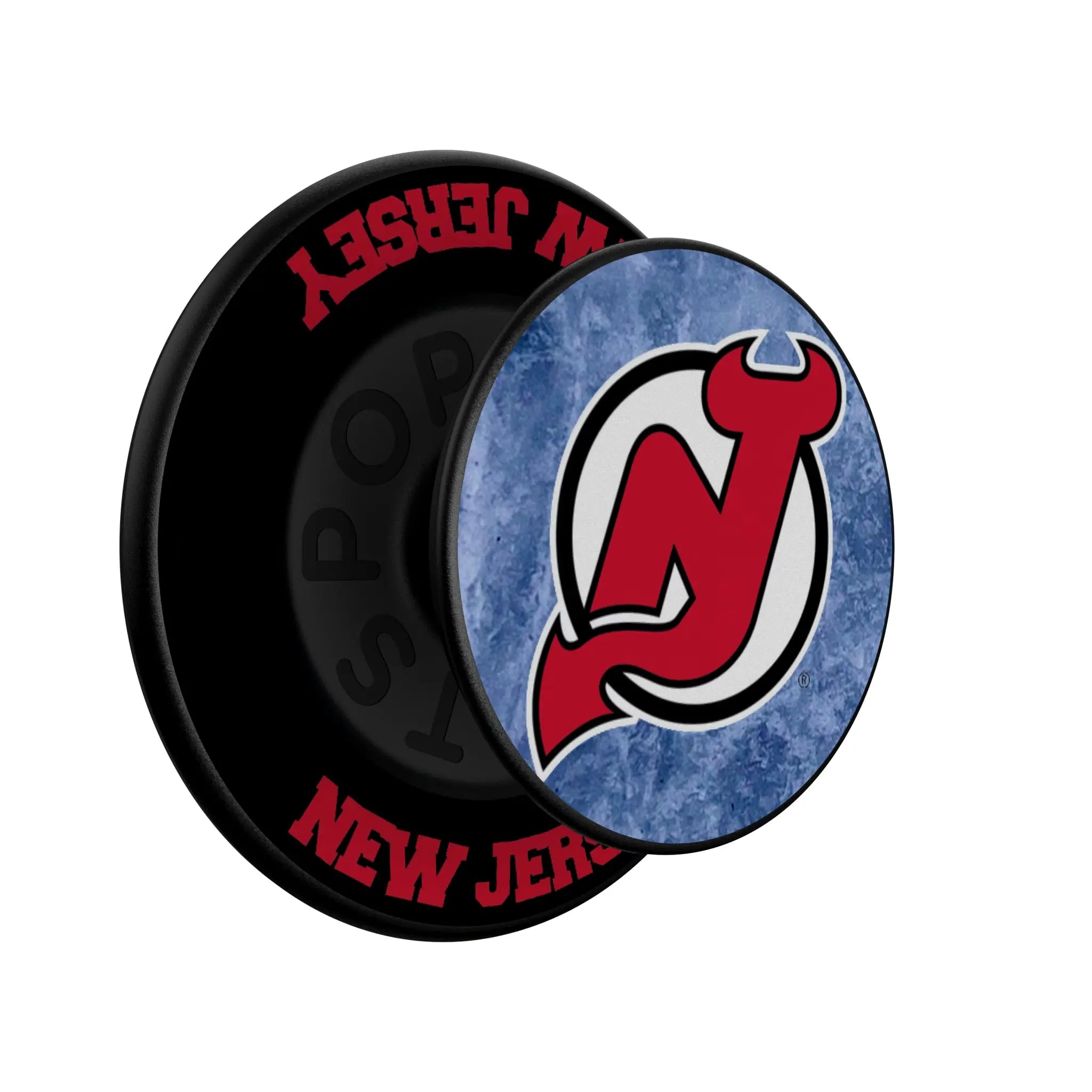 New Jersey Devils Ice Wordmark PopSockets Magnetic Phone Grip and Stand
