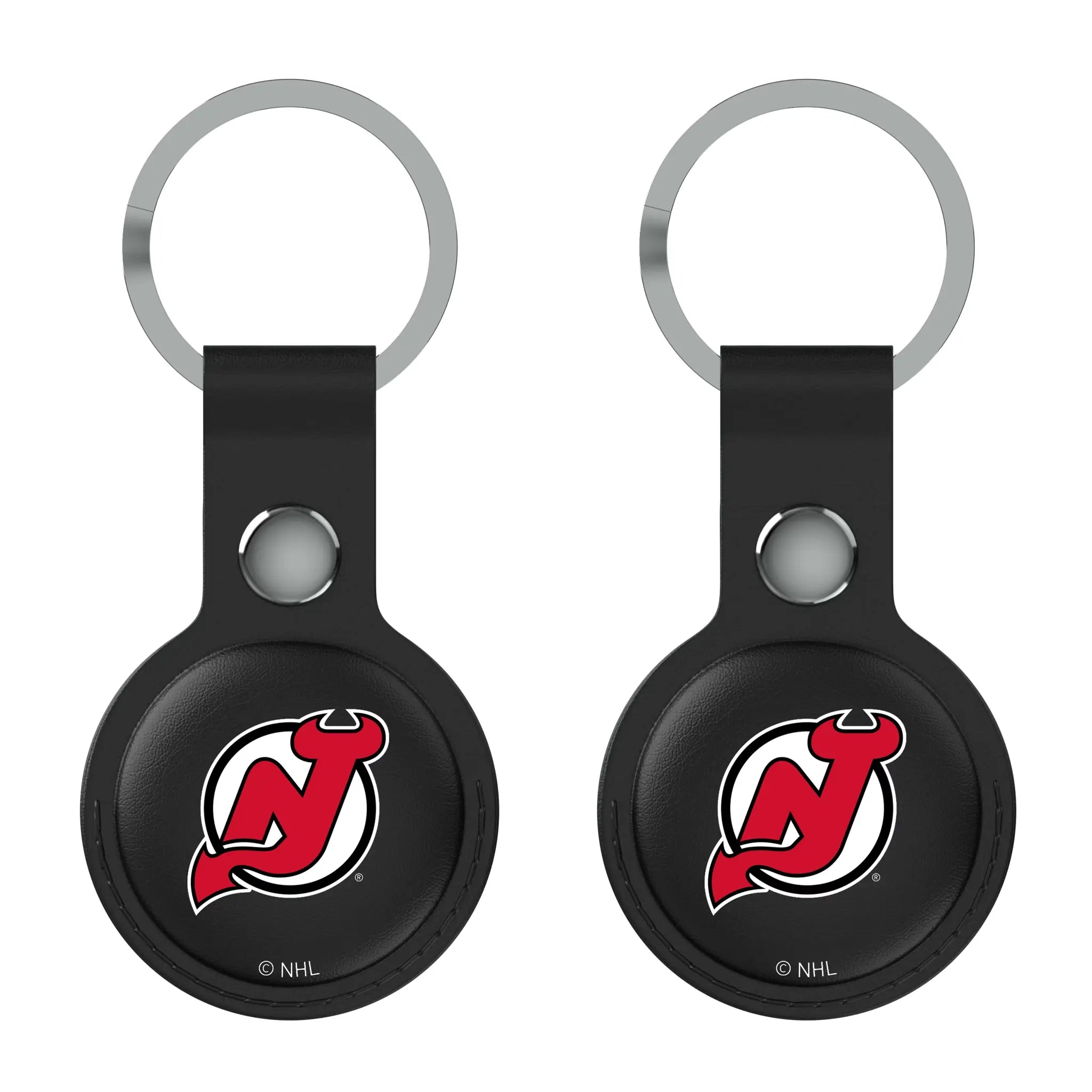 New Jersey Devils Insignia Black Airtag Holder 2-Pack