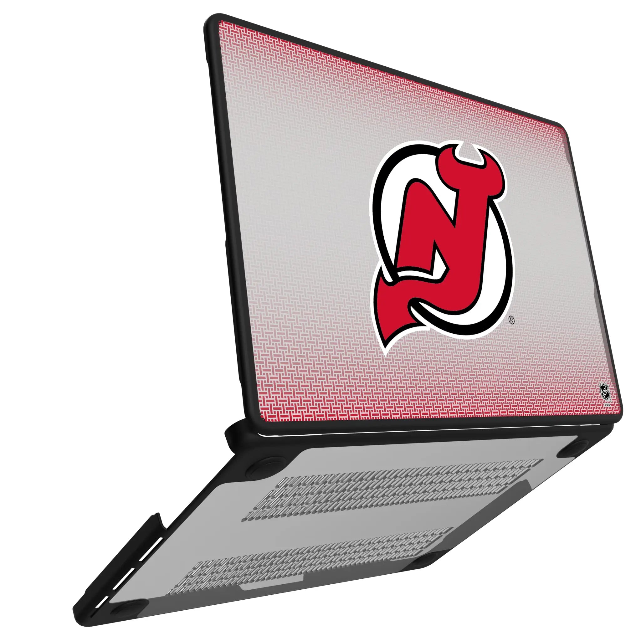New Jersey Devils Linen Laptop Case for Apple MacBook