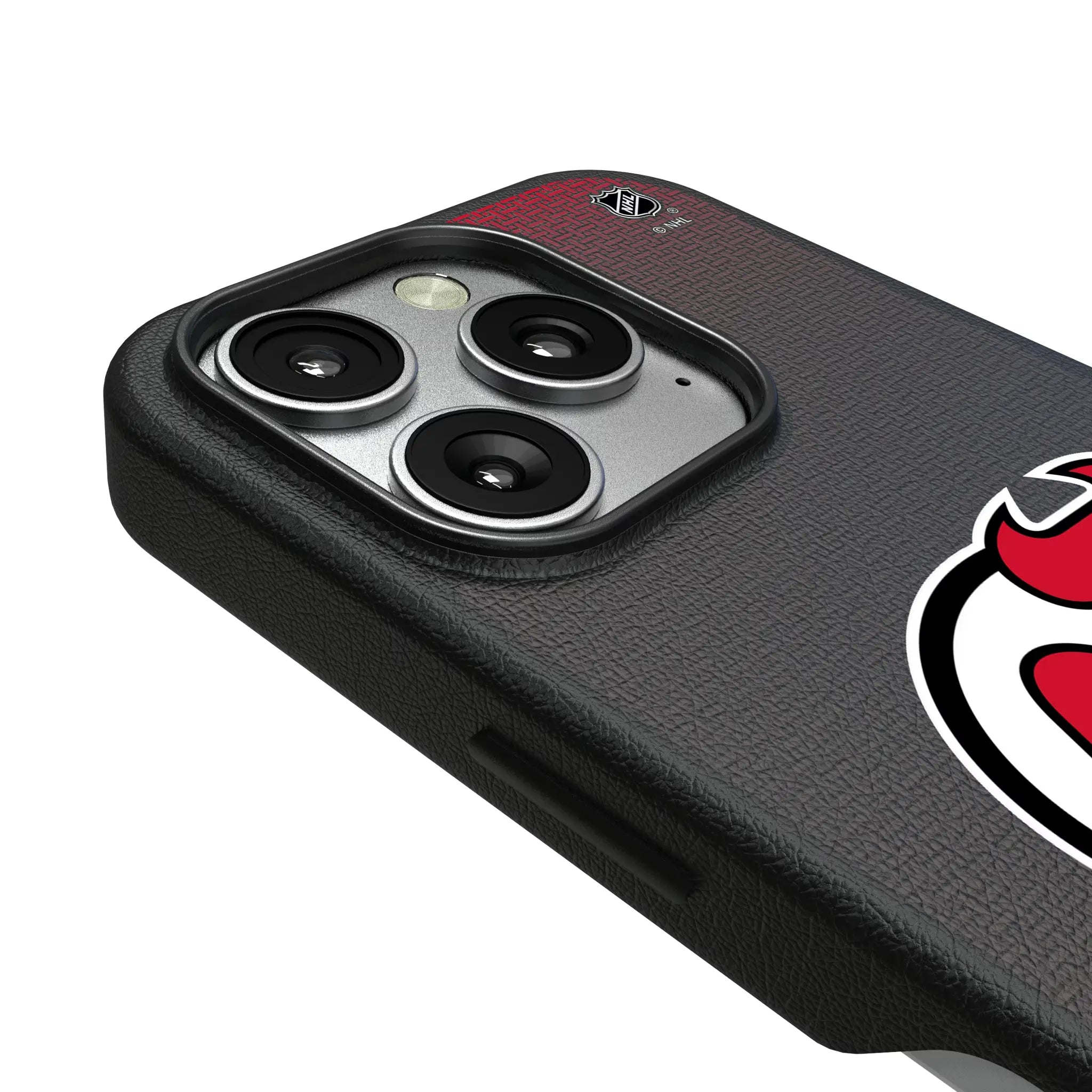 New Jersey Devils Linen MagSafe Compatible Phone Case for Apple iPhone