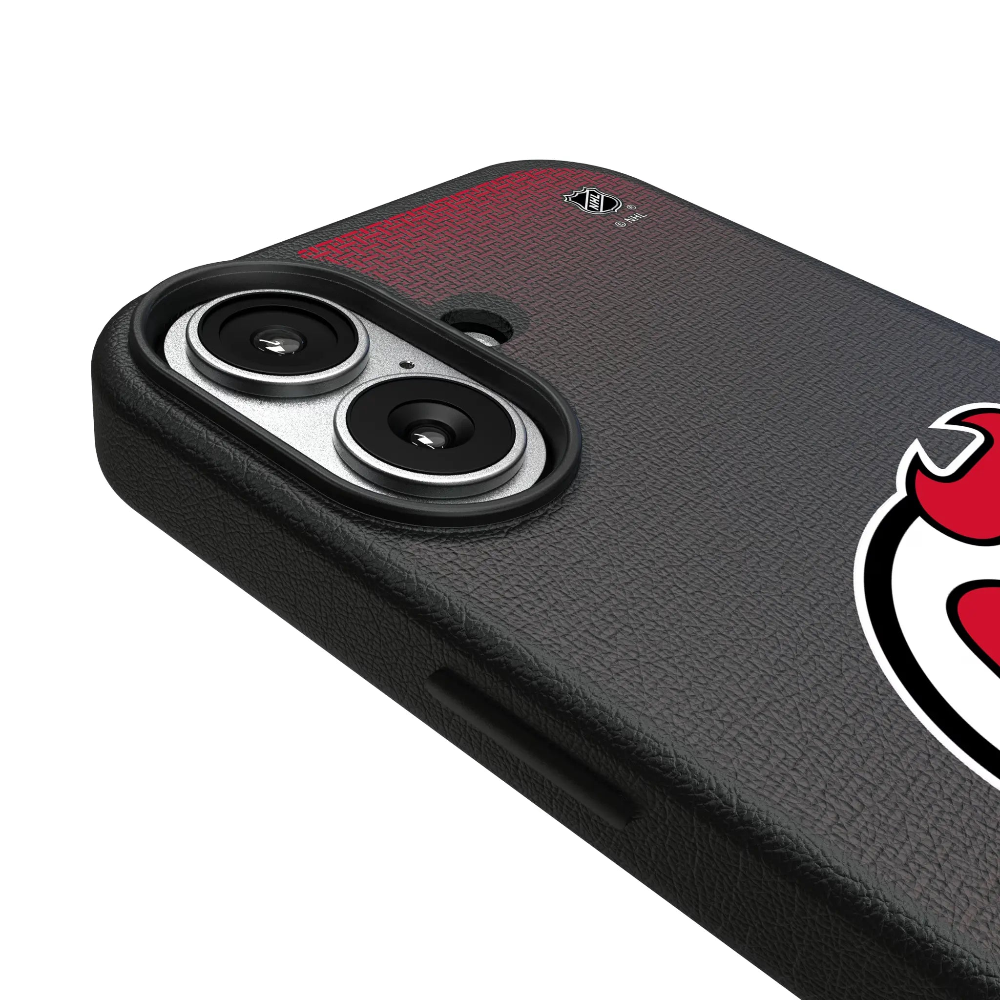New Jersey Devils Linen MagSafe Compatible Phone Case for Apple iPhone