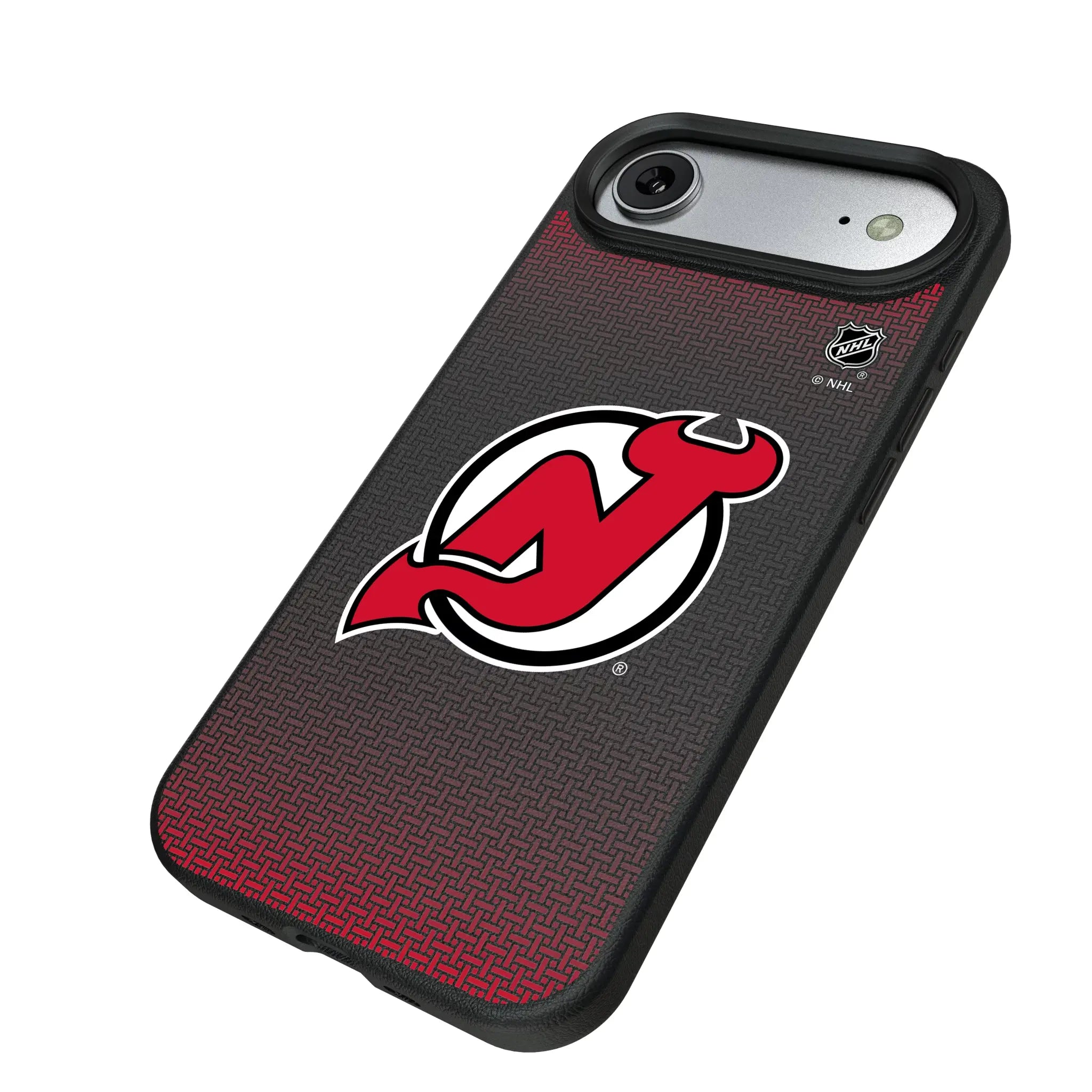 New Jersey Devils Linen MagSafe Compatible Phone Case for Apple iPhone