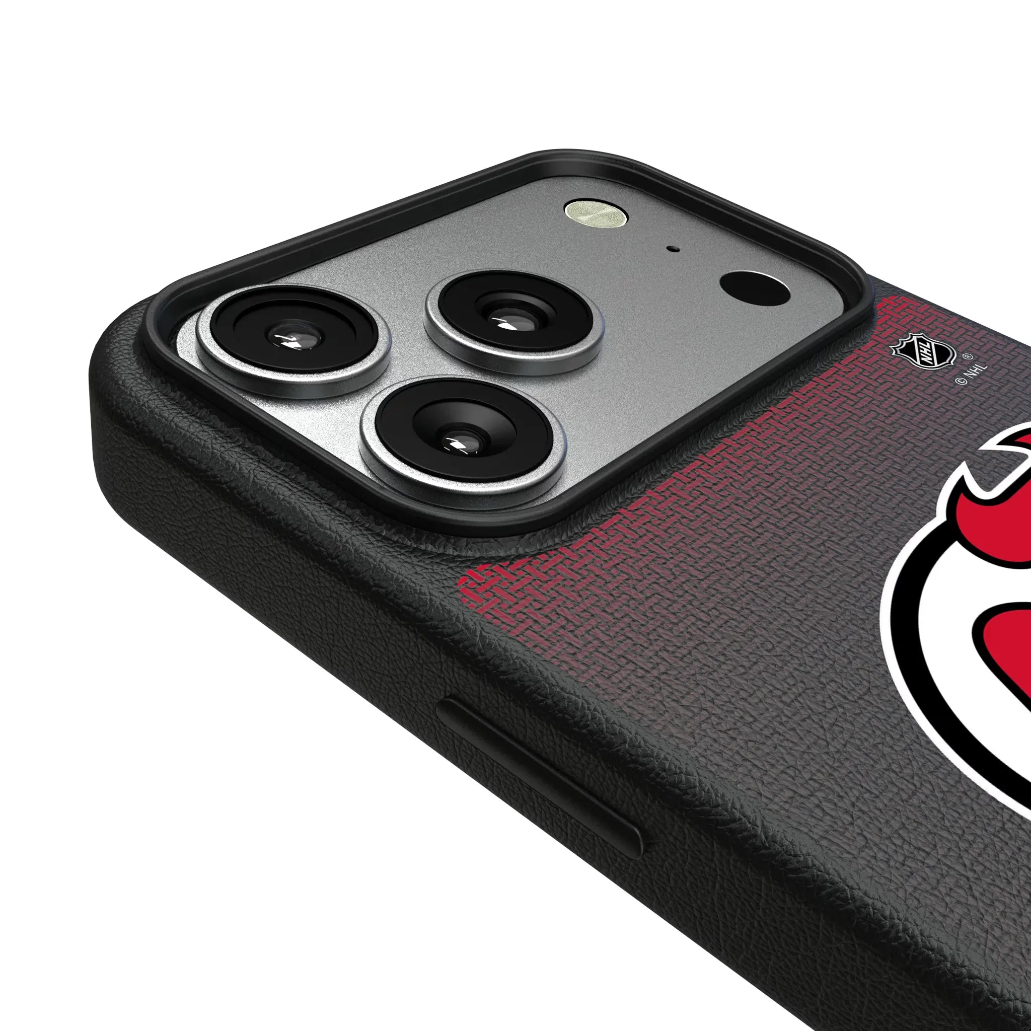 New Jersey Devils Linen MagSafe Compatible Phone Case for Apple iPhone