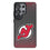 New Jersey Devils Linen MagSafe Compatible Phone Case for Samsung Galaxy