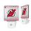New Jersey Devils Linen Night Light 2-Pack