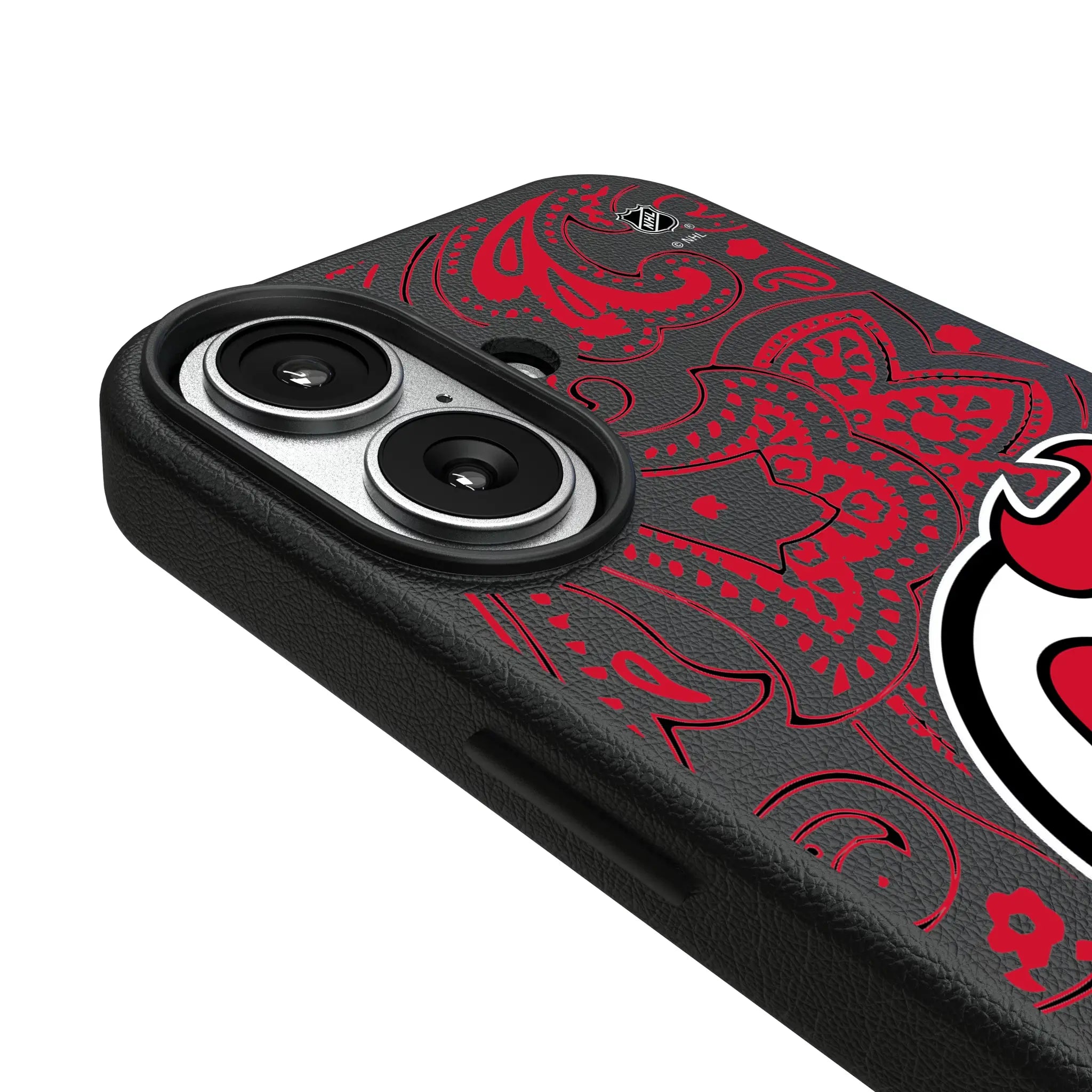 New Jersey Devils Paisley MagSafe Compatible Phone Case for Apple iPhone