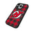 New Jersey Devils Plaid MagSafe Compatible Phone Case for Apple iPhone - Sports Gifts, Sports Memorabilia, Sports Collectibles, Fan Shop