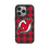 New Jersey Devils Plaid MagSafe Compatible Phone Case for Apple iPhone - Sports Gifts, Sports Memorabilia, Sports Collectibles, Fan Shop