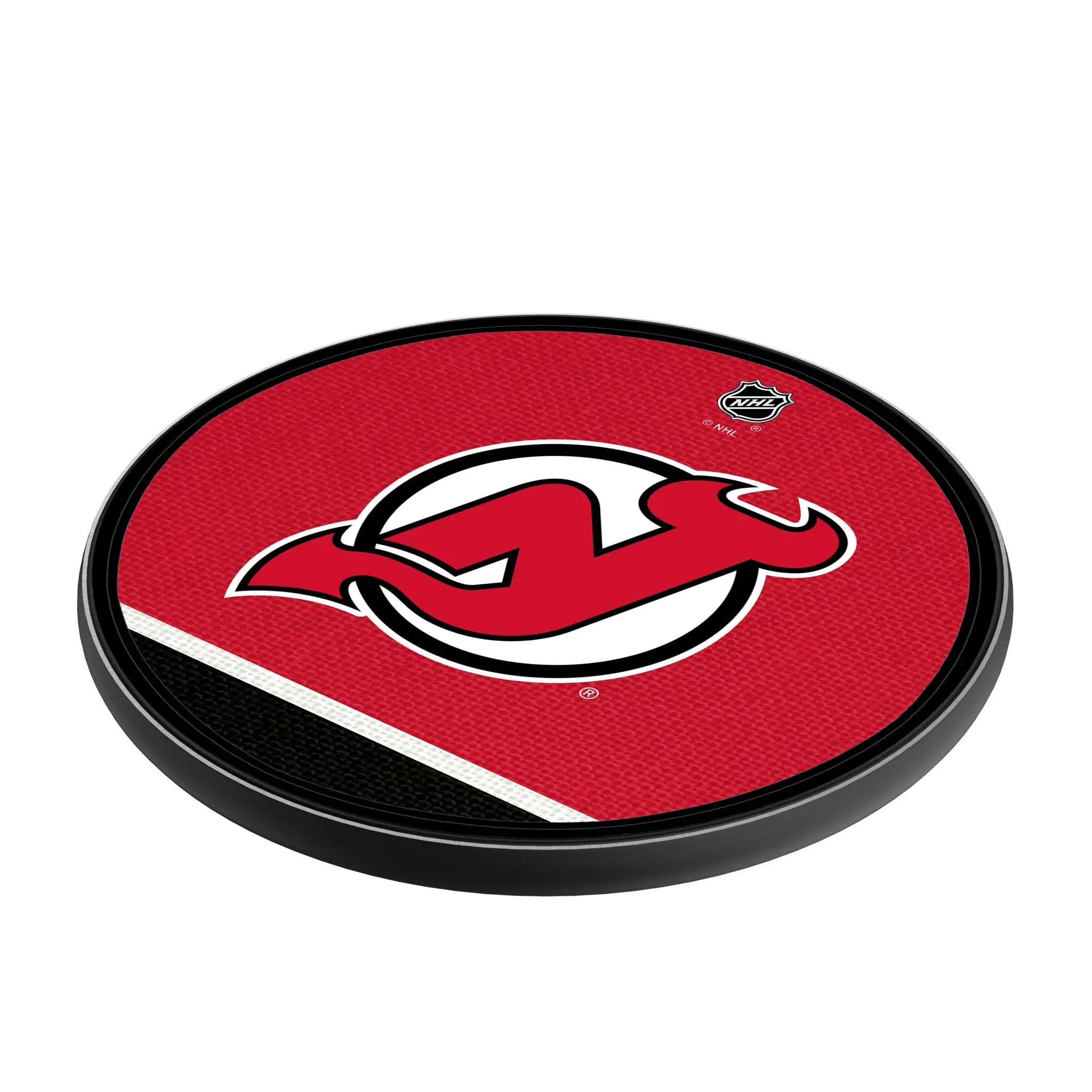 New Jersey Devils Stripe 15-Watt Wireless Charger
