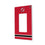 New Jersey Devils Stripe Hidden-Screw Light Switch Plate