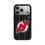New Jersey Devils Text Backdrop MagSafe Compatible Phone Case for Apple iPhone