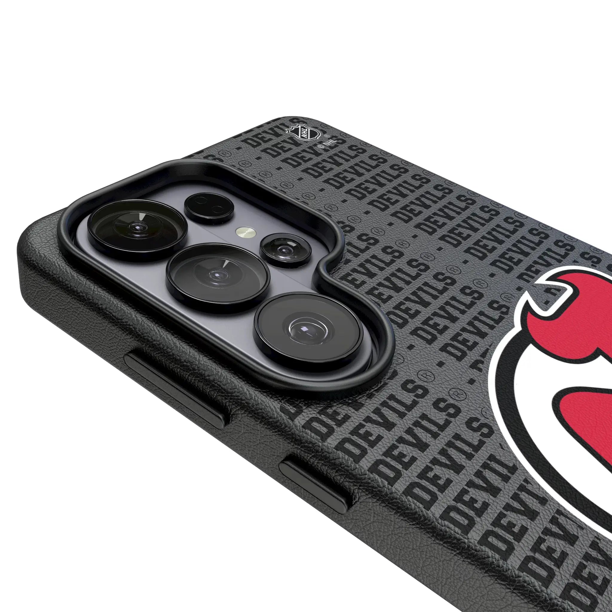 New Jersey Devils Text Backdrop MagSafe Compatible Phone Case for Samsung Galaxy