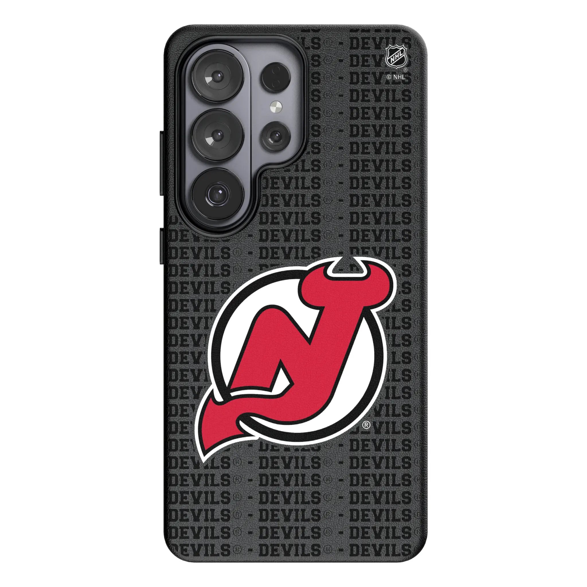 New Jersey Devils Text Backdrop MagSafe Compatible Phone Case for Samsung Galaxy