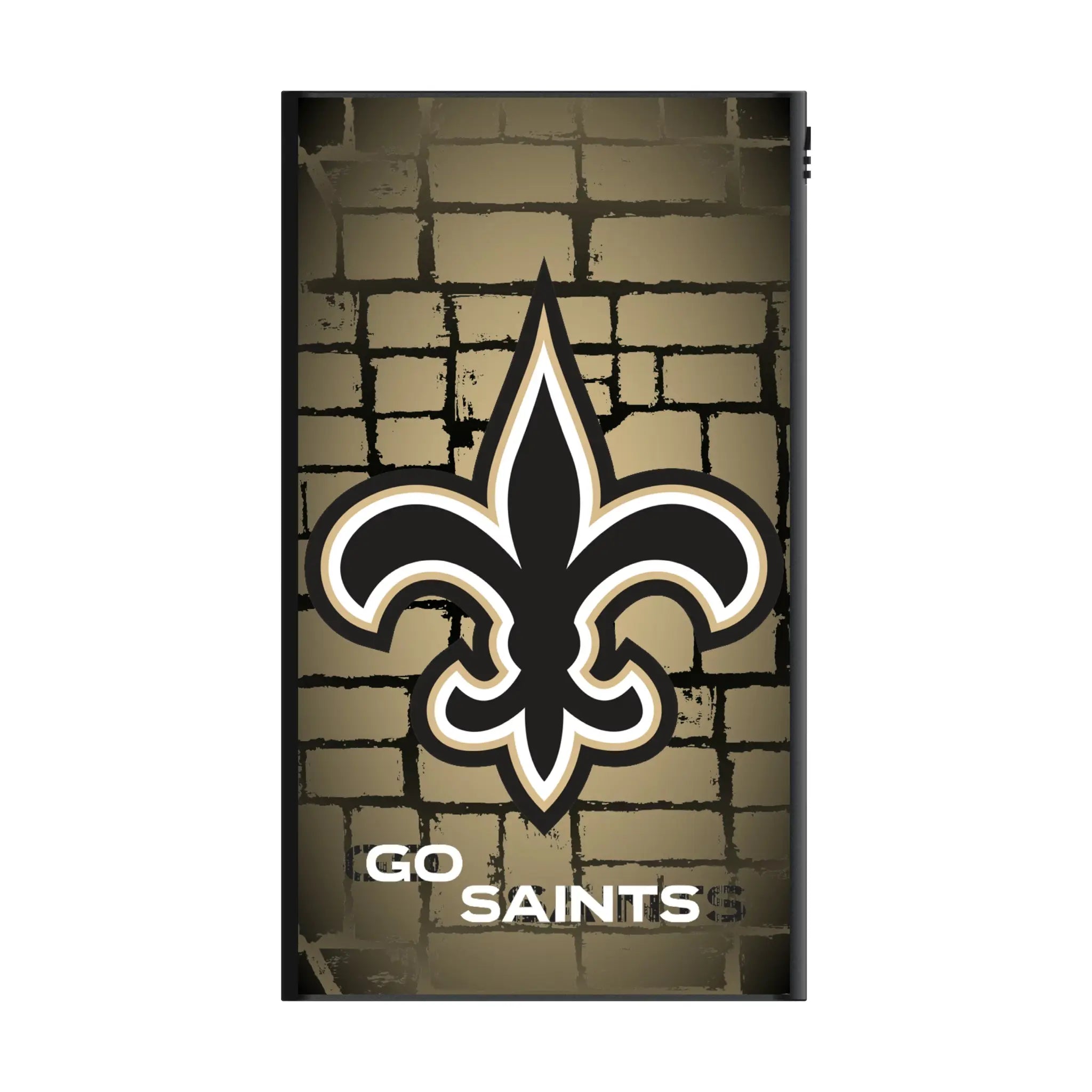 New Orleans Saints Brick 5000mAh Flat Powerbank
