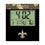 New Orleans Saints Color Block Wall Clock