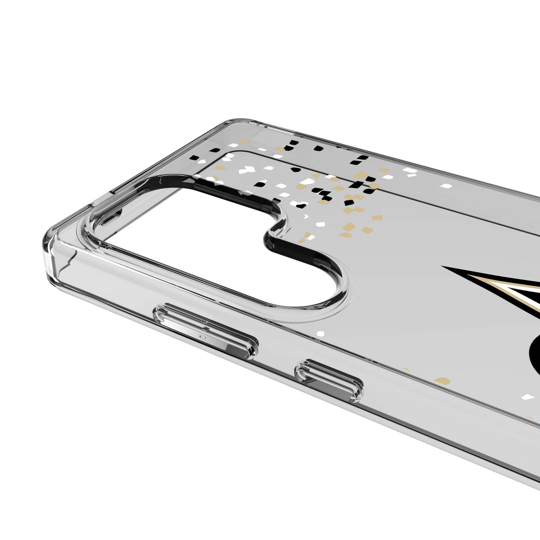New Orleans Saints Confetti Clear Phone Case for Samsung Galaxy