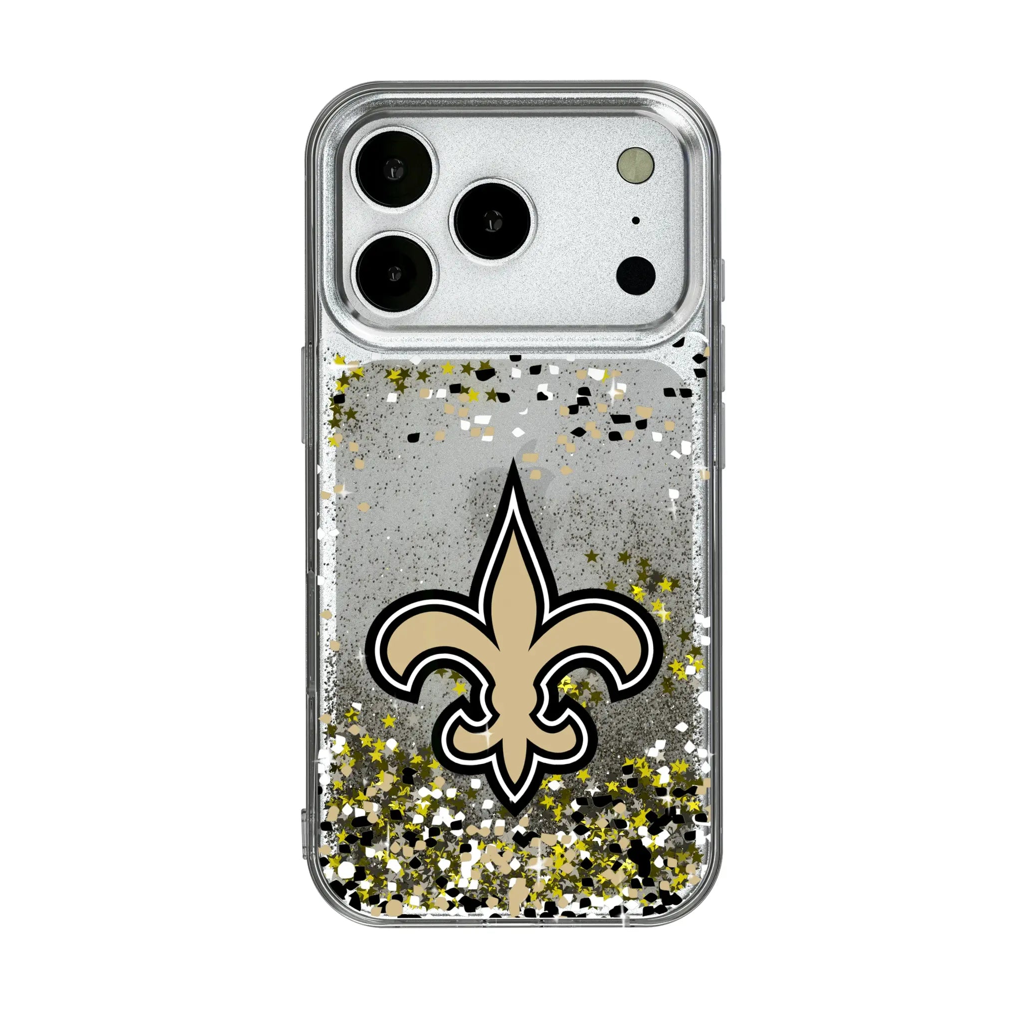 New Orleans Saints Confetti Glitter Phone Case