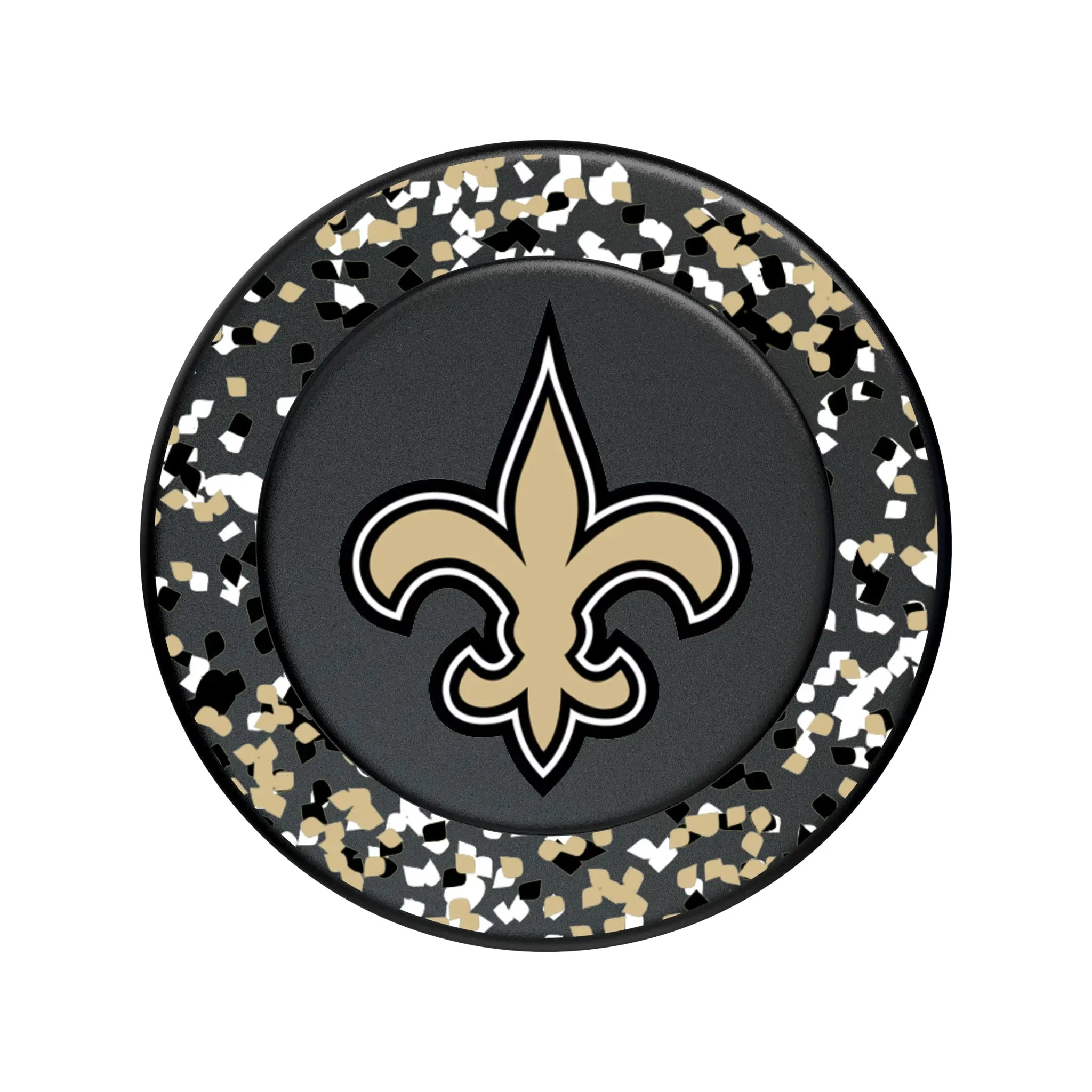 New Orleans Saints Confetti PopSockets Magnetic Phone Grip and Stand