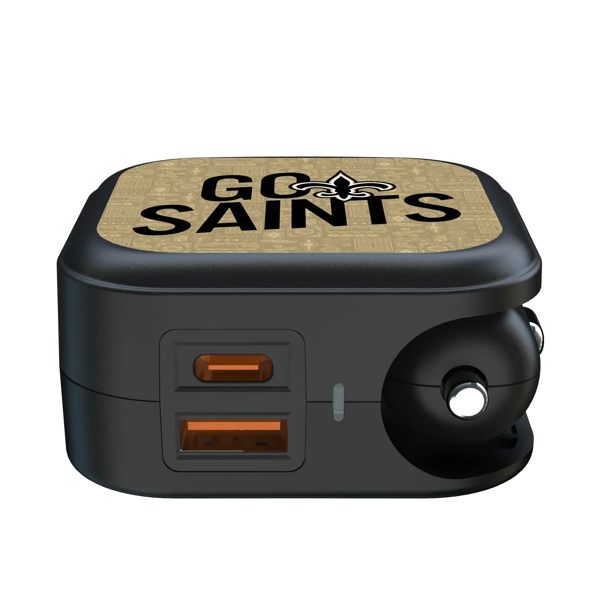New Orleans Saints 2024 Illustrated Limited Edition 2 in 1 USB A/C Charger