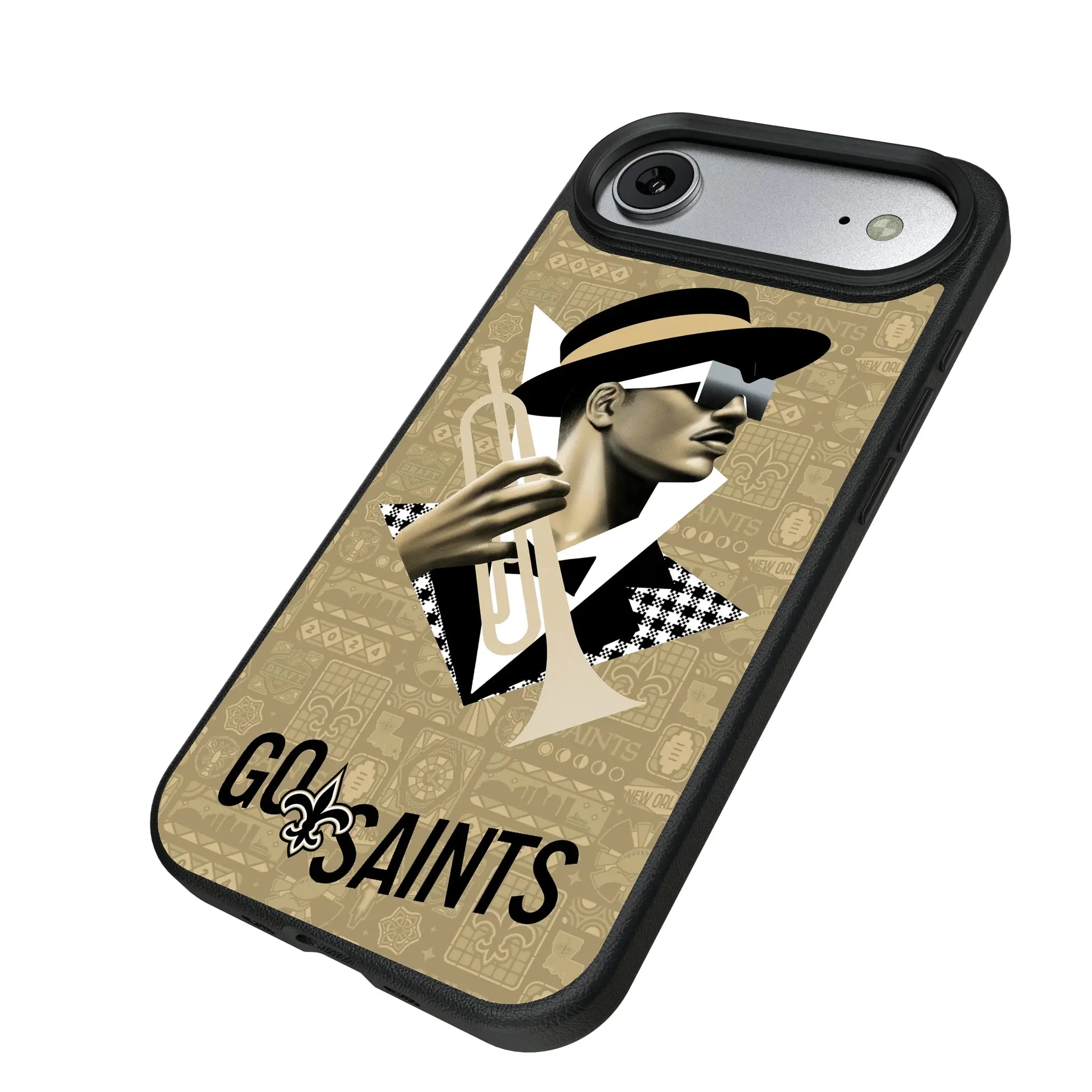 New Orleans Saints 2024 Illustrated Limited Edition Magnetic Phone Case