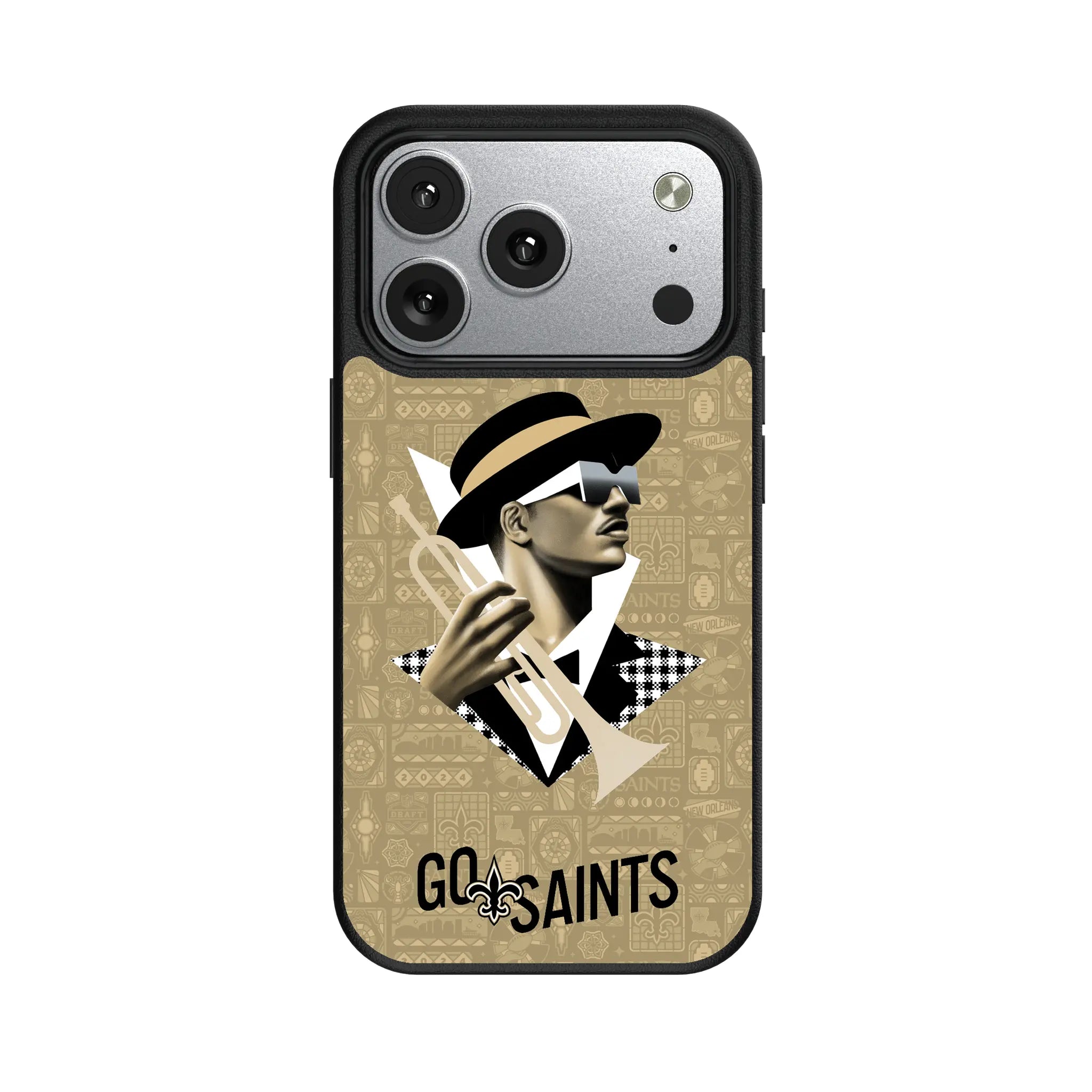 New Orleans Saints 2024 Illustrated Limited Edition Magnetic Phone Case