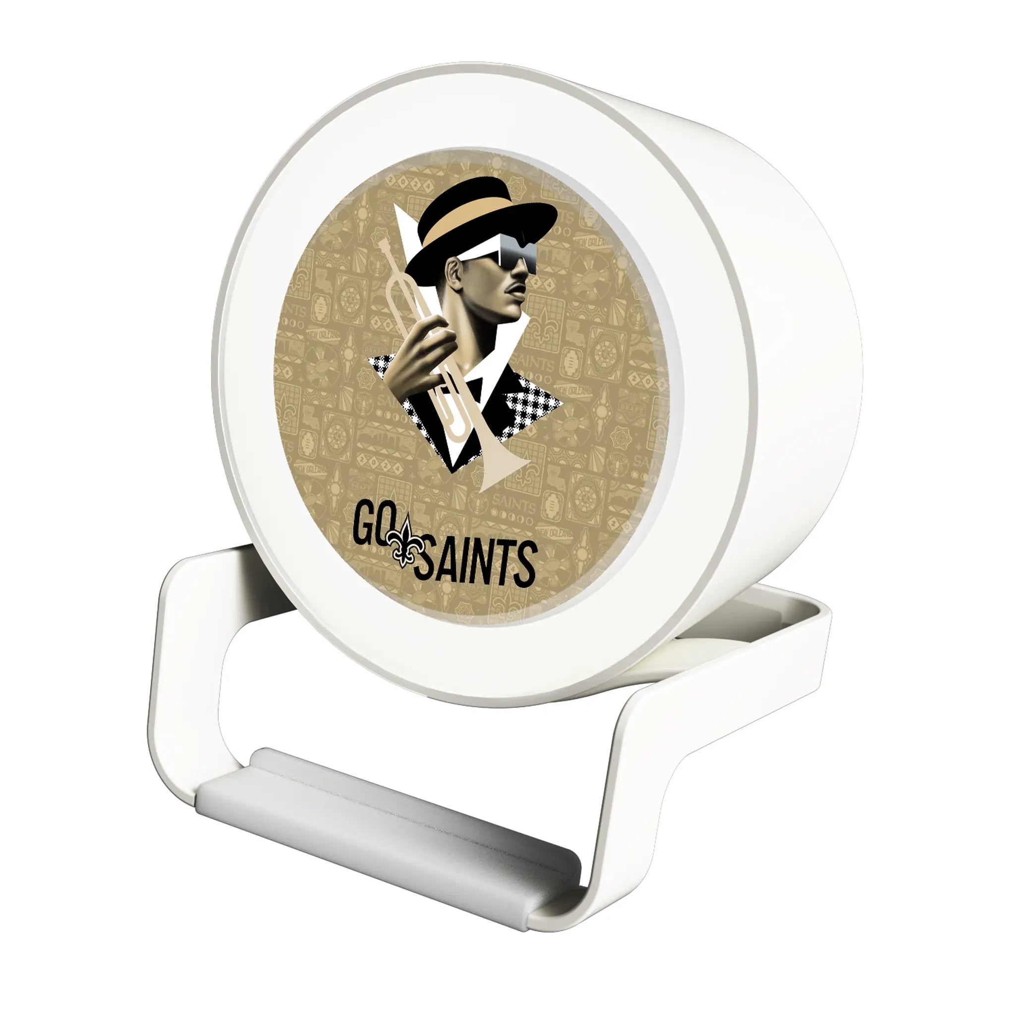 New Orleans Saints 2024 Illustrated Limited Edition Night Light Charger and Bluetooth Speaker
