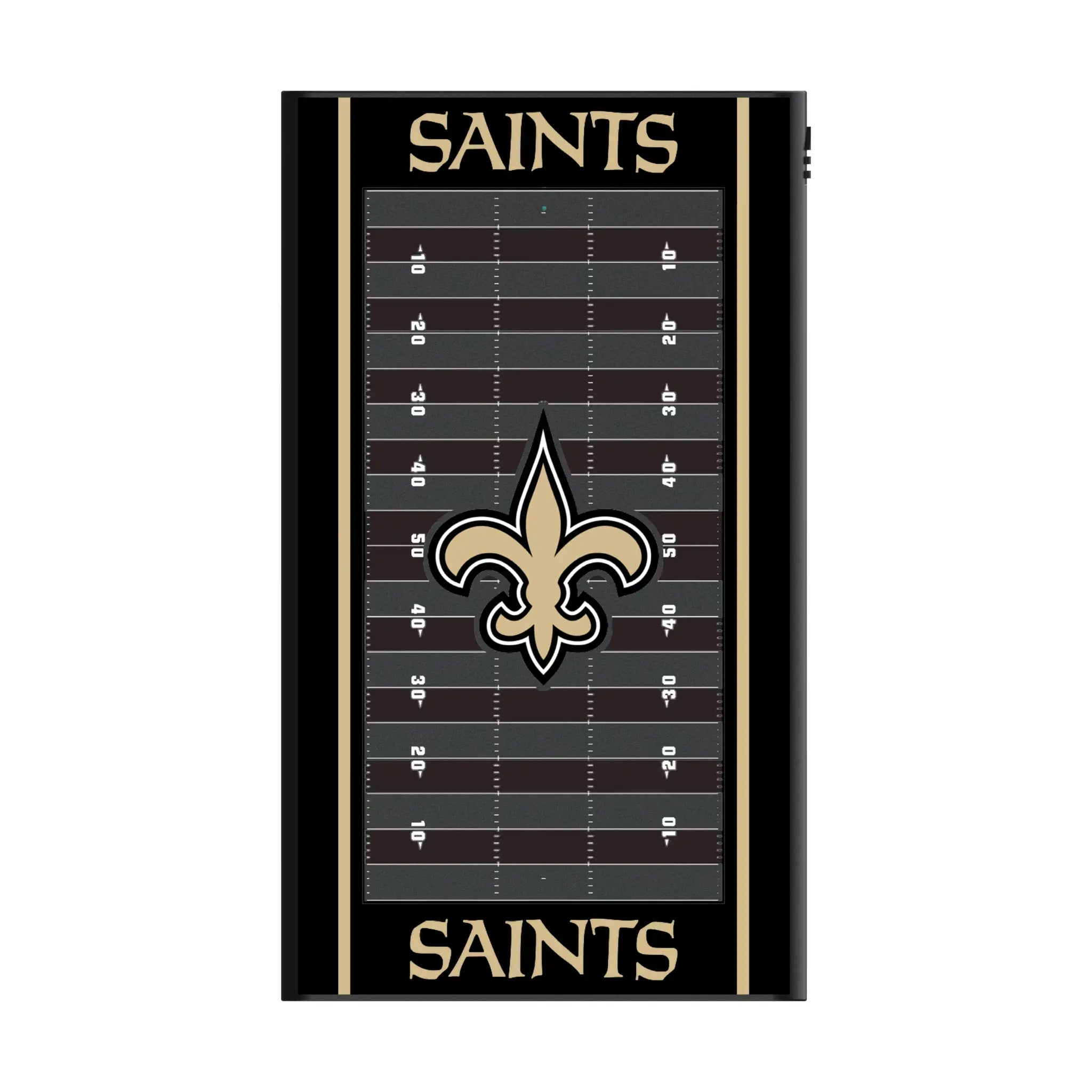 New Orleans Saints Field 5000mAh Flat Powerbank