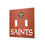 New Orleans Saints Football Hidden-Screw Light Switch Plate - Sports Gifts, Sports Memorabilia, Sports Collectibles, Fan Shop