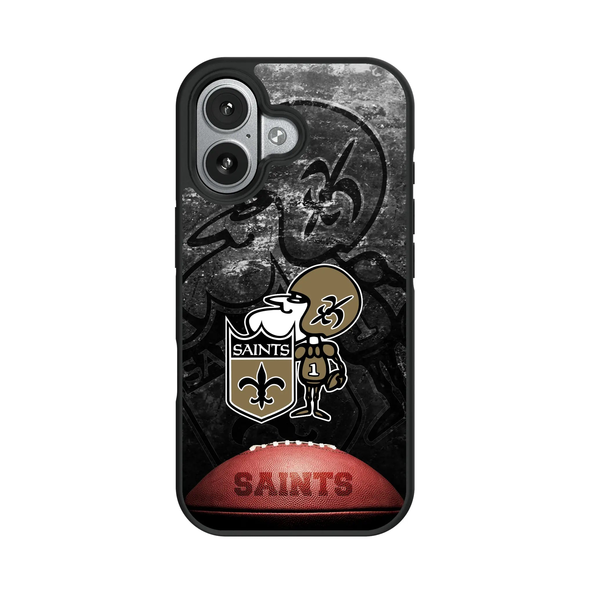 New Orleans Saints Historic Collection Legendary Bump Phone Case