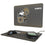 New Orleans Saints Historic Collection Linen 15-Watt Wireless Charger and Mouse Pad