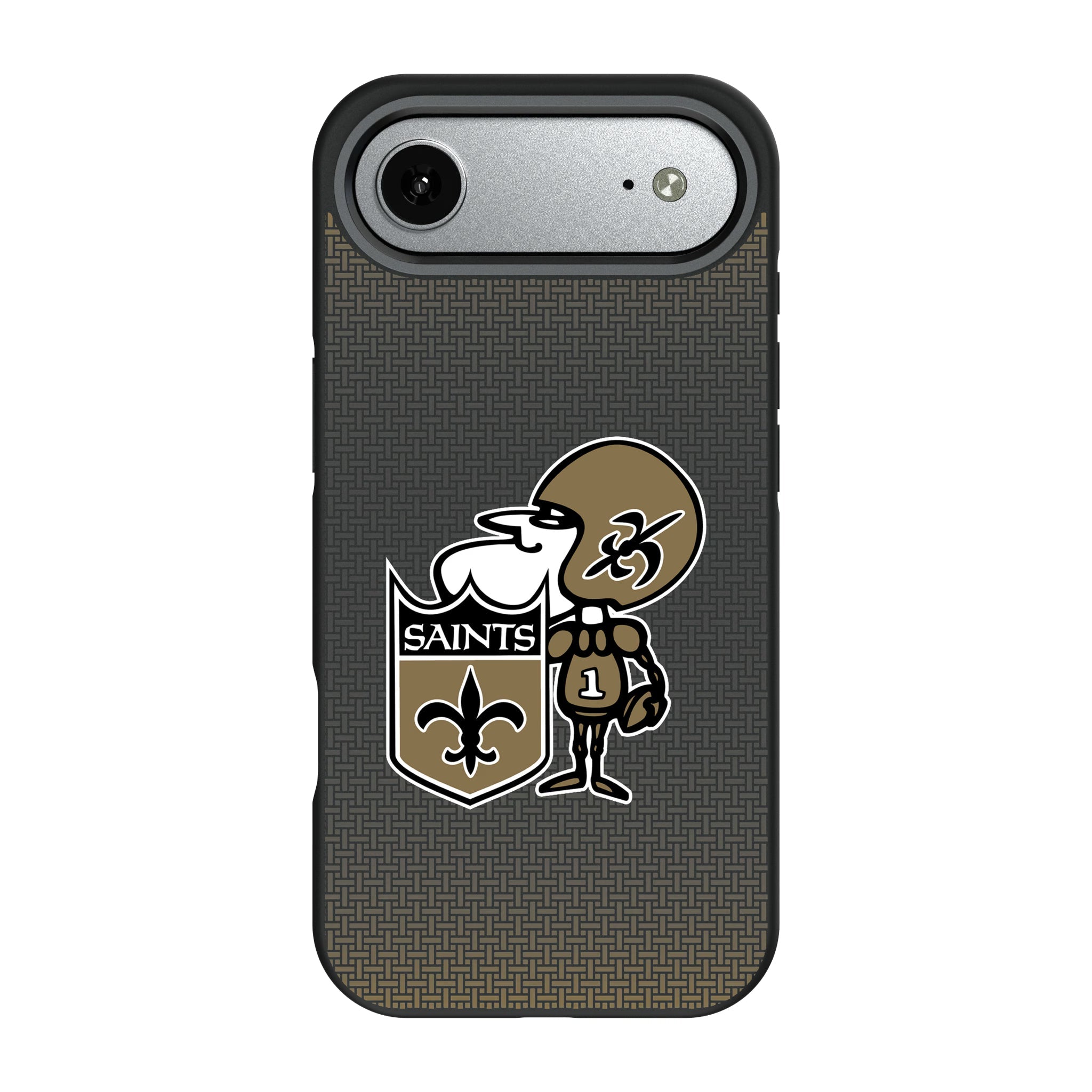 New Orleans Saints Historic Collection Linen Bump Phone Case - Sports Gifts, Sports Memorabilia, Sports Collectibles, Fan Shop