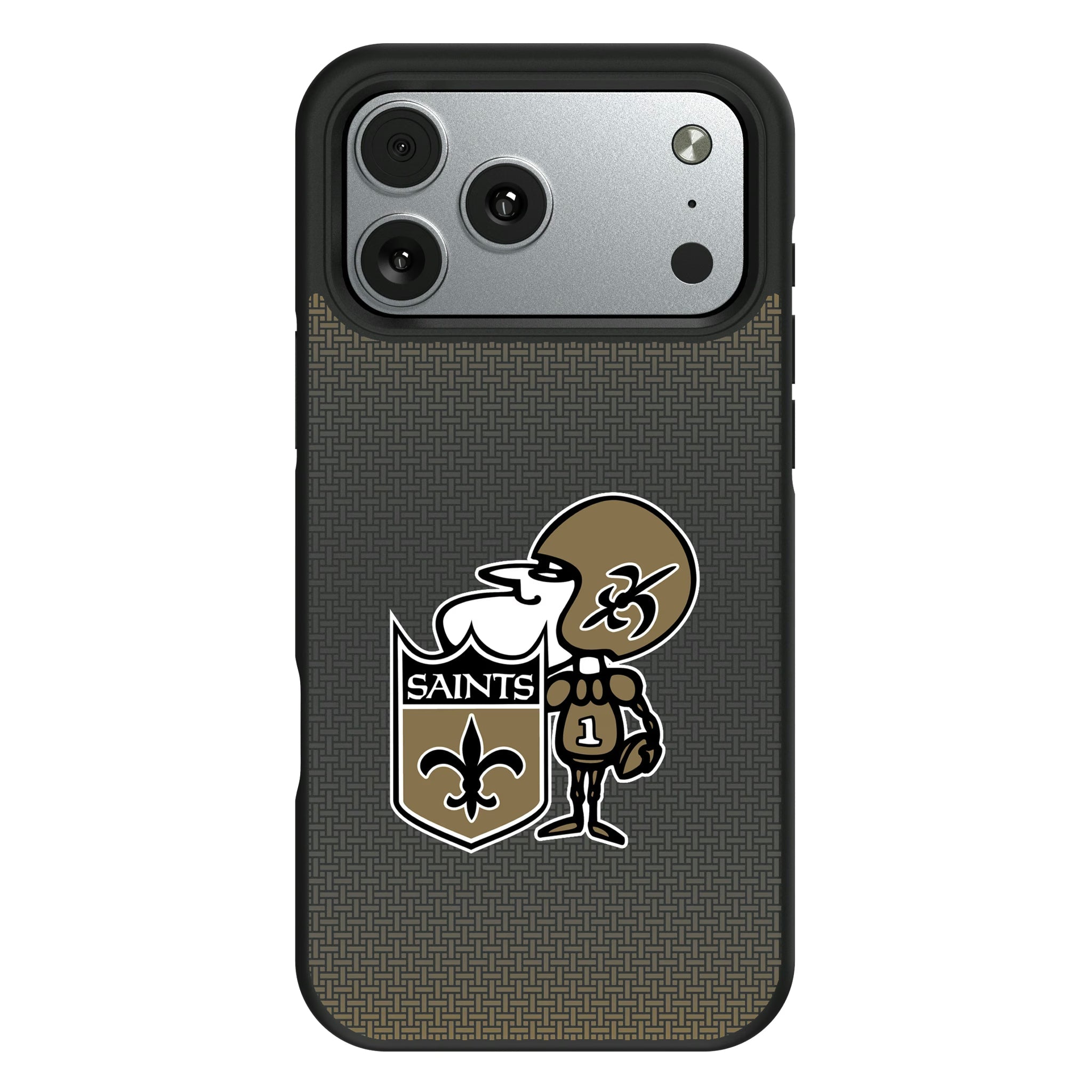 New Orleans Saints Historic Collection Linen Bump Phone Case - Sports Gifts, Sports Memorabilia, Sports Collectibles, Fan Shop