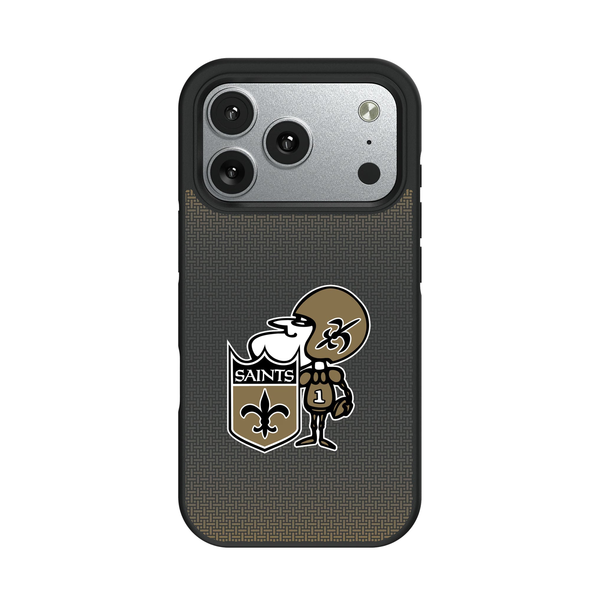 New Orleans Saints Historic Collection Linen Bump Phone Case - Sports Gifts, Sports Memorabilia, Sports Collectibles, Fan Shop