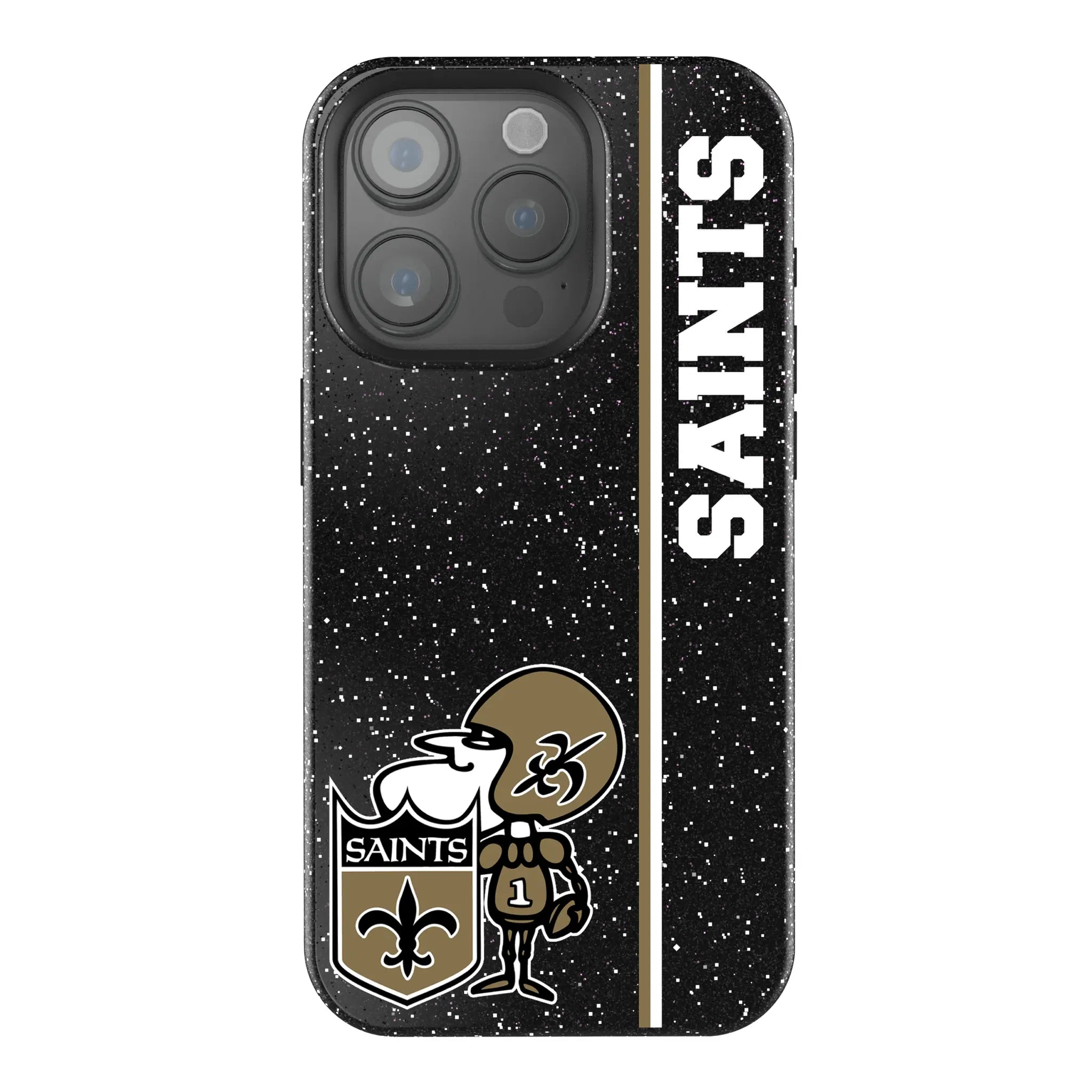New Orleans Saints Historic Collection Sidebar Bling Phone Case