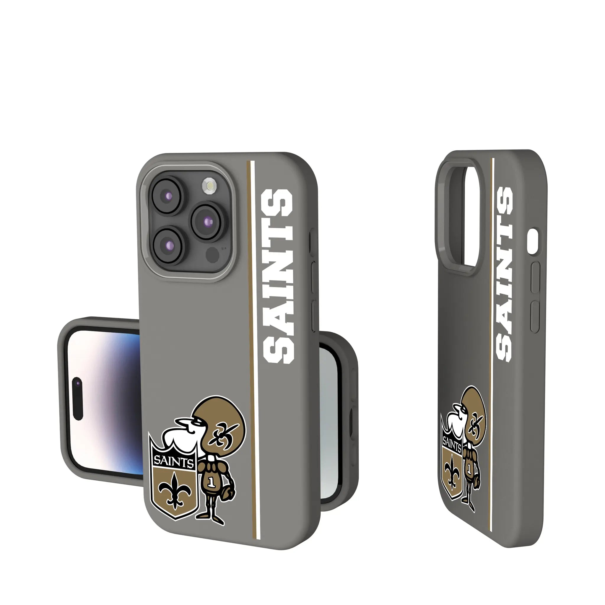 New Orleans Saints Historic Collection Sidebar Soft Touch Phone Case