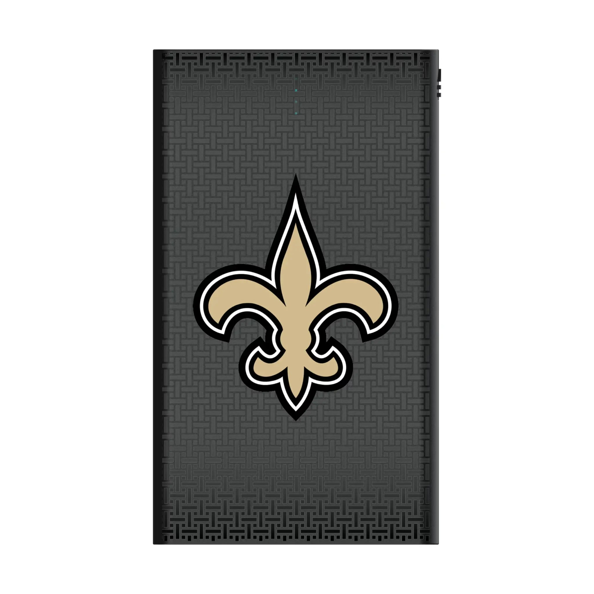 New Orleans Saints Linen 5000mAh Flat Powerbank