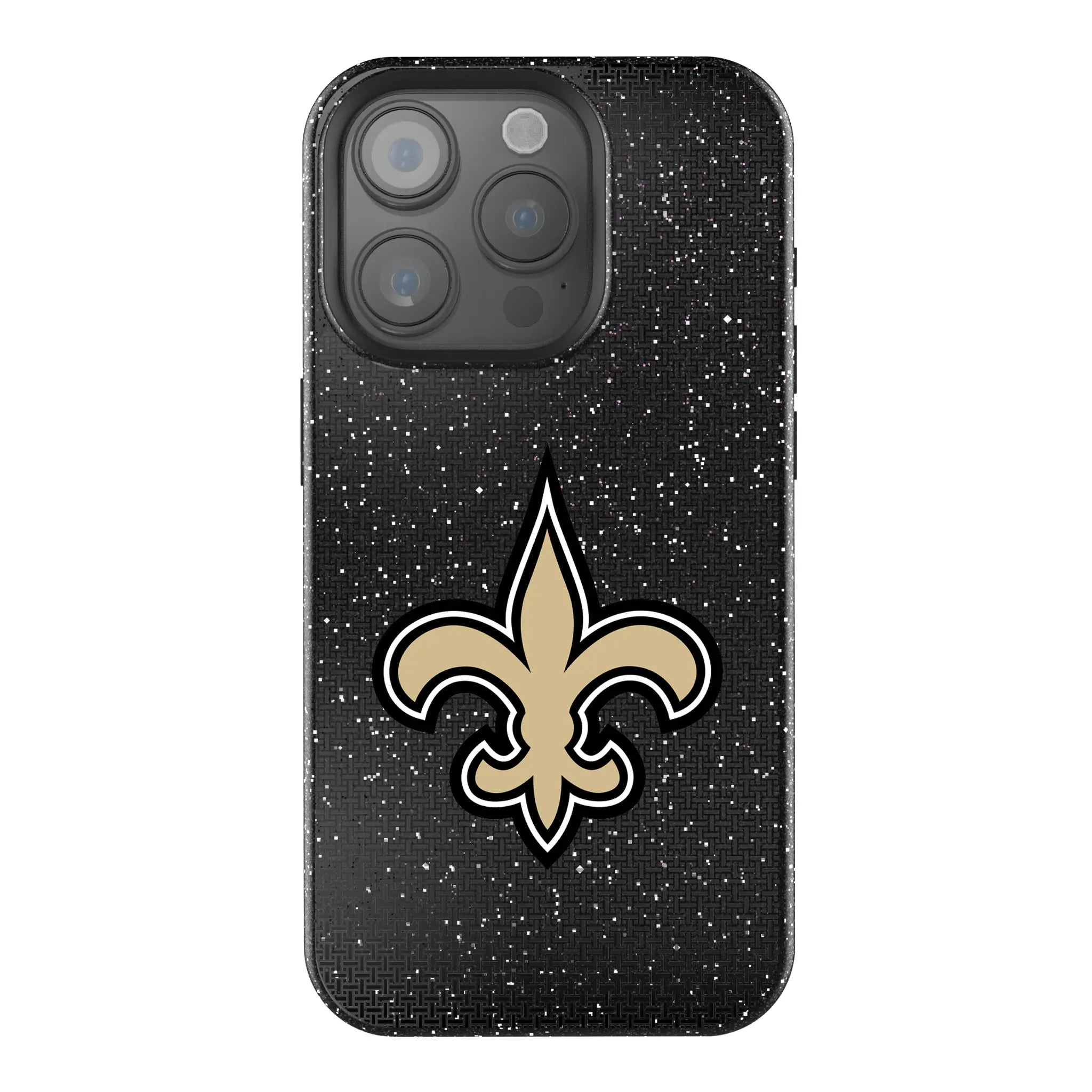 New Orleans Saints Linen Bling Phone Case for Apple iPhone