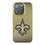 New Orleans Saints Linen Bling Phone Case for Apple iPhone