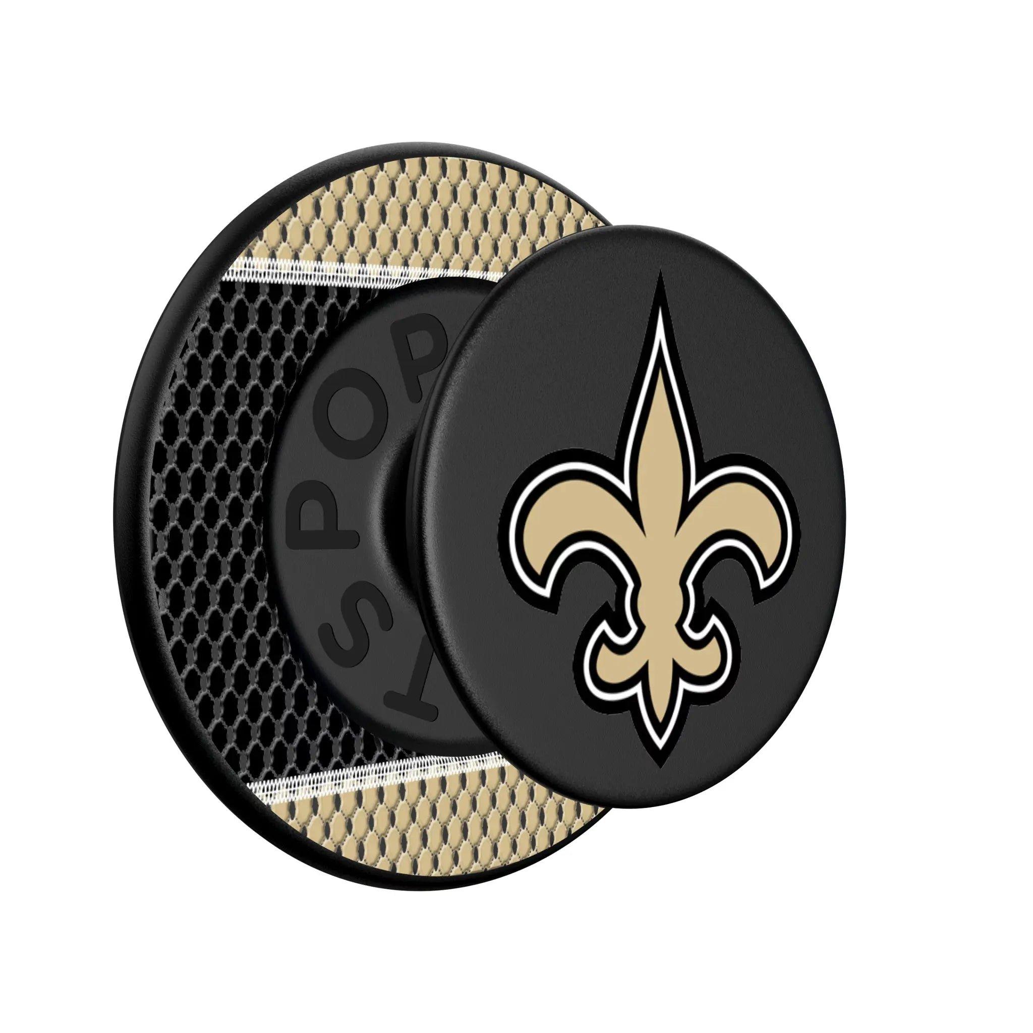 New Orleans Saints Mesh PopSockets Magnetic Phone Grip and Stand