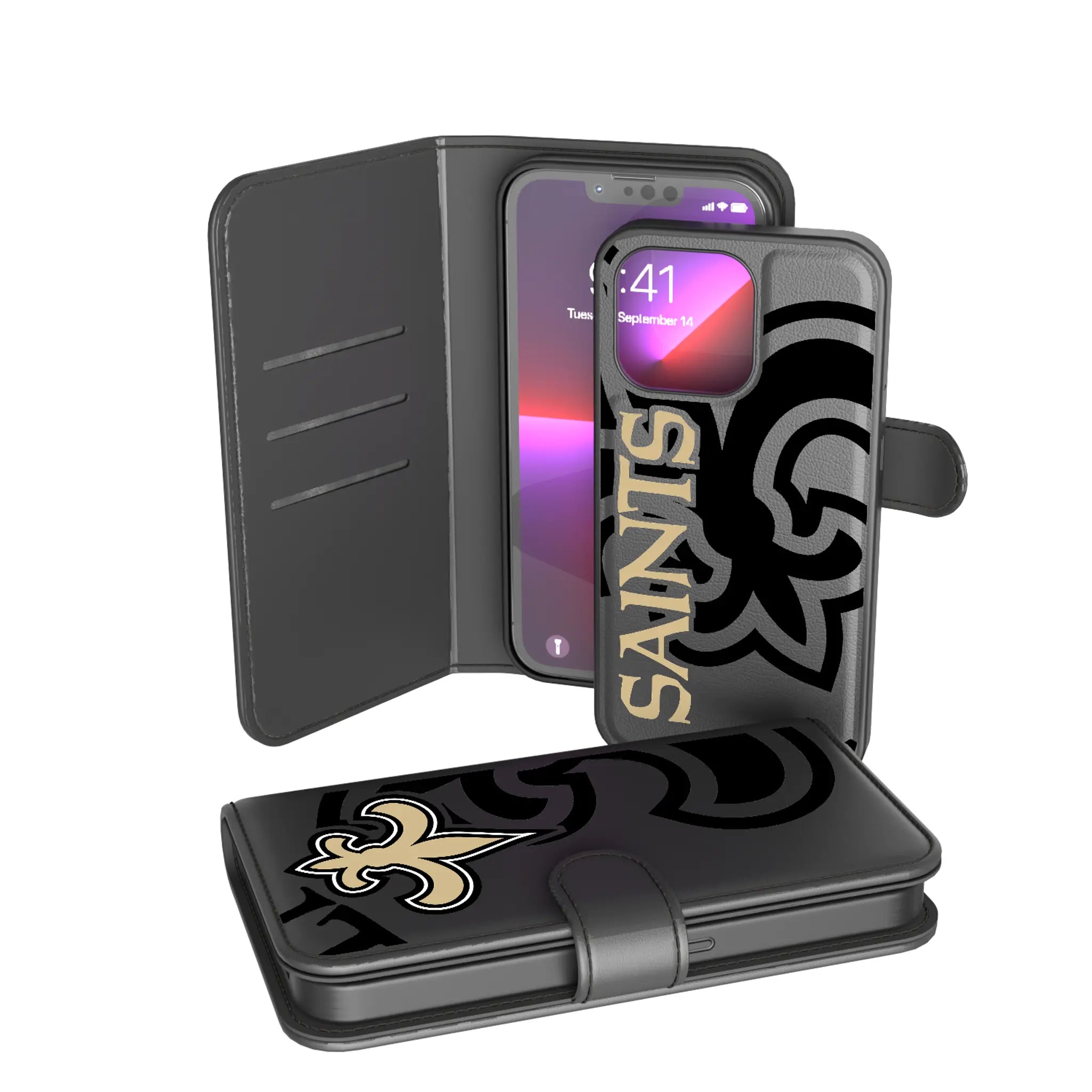 New Orleans Saints Tilt Wallet Case