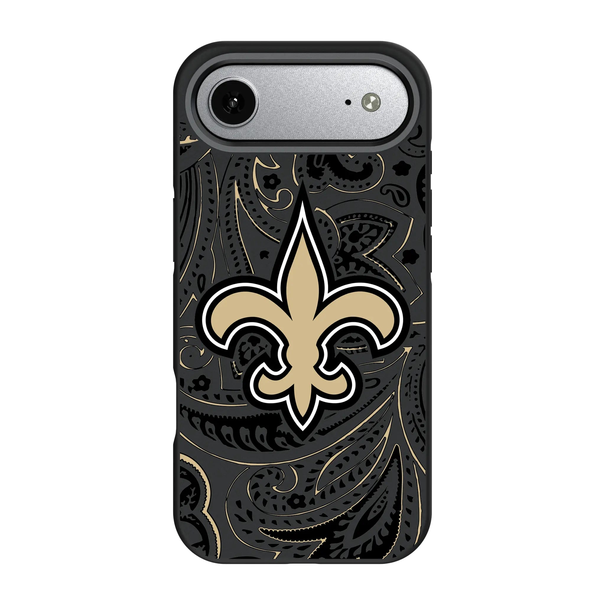 New Orleans Saints Paisley Bump Phone Case