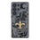 New Orleans Saints Paisley Clear Phone Case for Samsung Galaxy