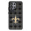 New Orleans Saints Plaid MagSafe Compatible Phone Case for Samsung Galaxy