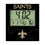 New Orleans Saints Quadtile Wall Clock