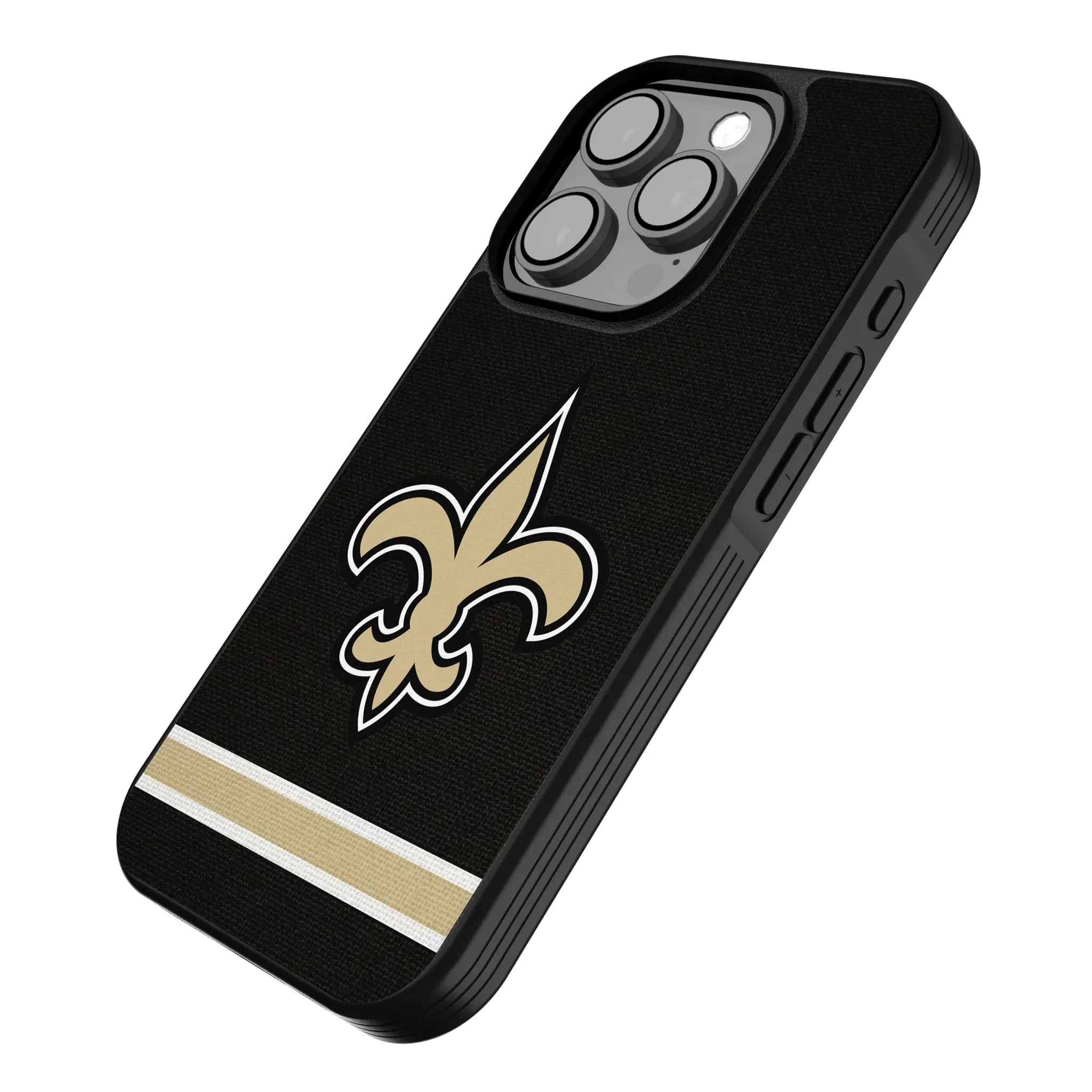 New Orleans Saints Stripe Bump Phone Case