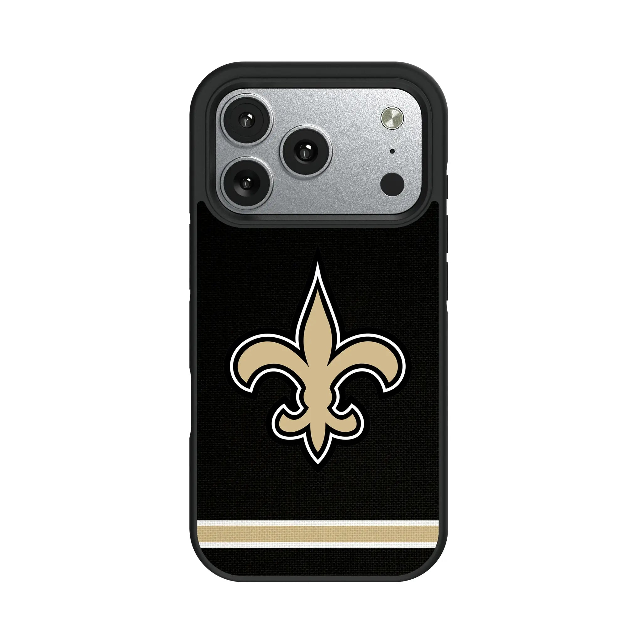 New Orleans Saints Stripe Bump Phone Case