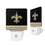 New Orleans Saints Stripe Night Light 2-Pack